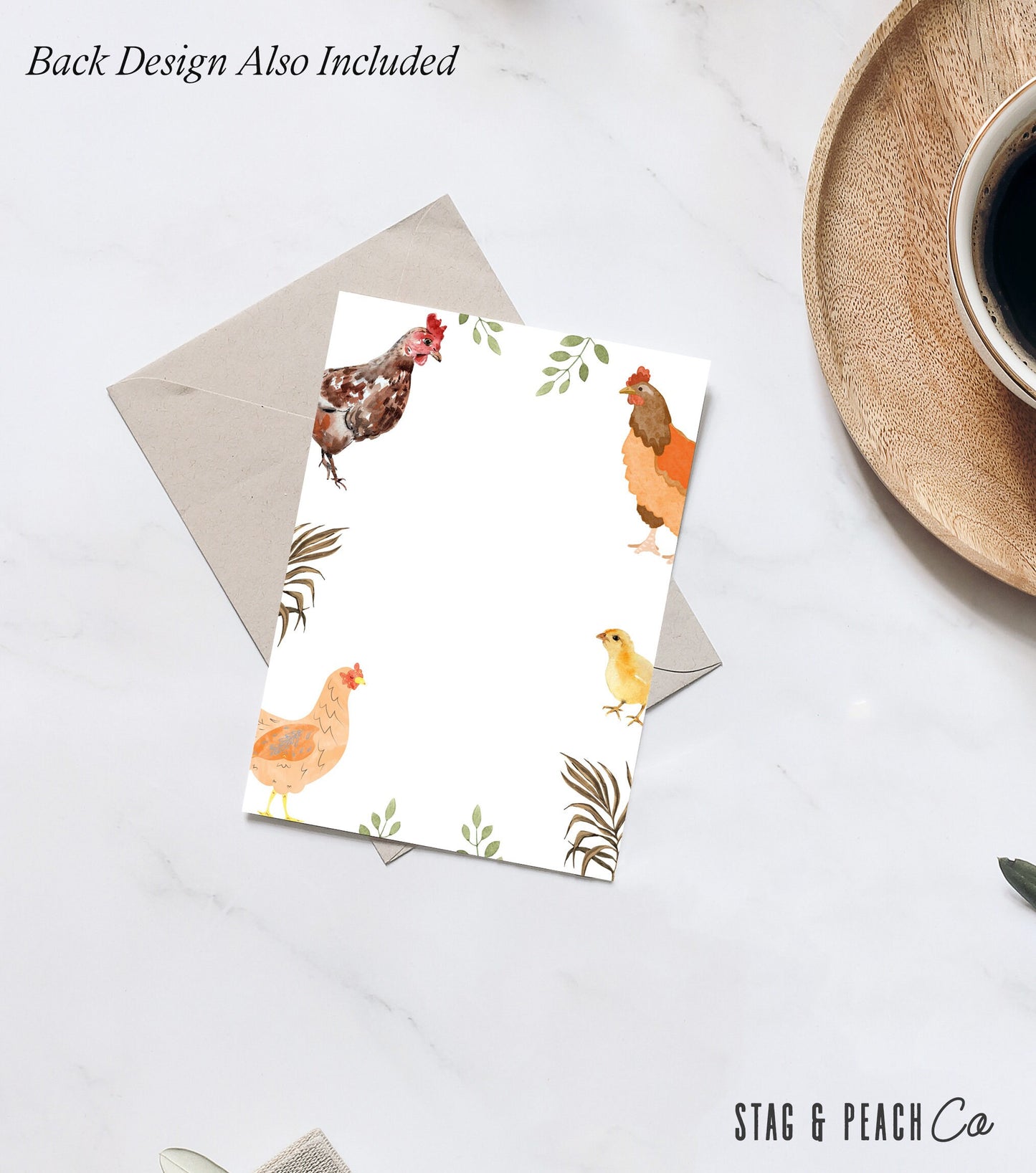 Chicken Birthday Invitation - Barnyard Birthday Invite, Chicken Theme Birthday, Farm Birthday, Farmers Market, Editable Instant Download