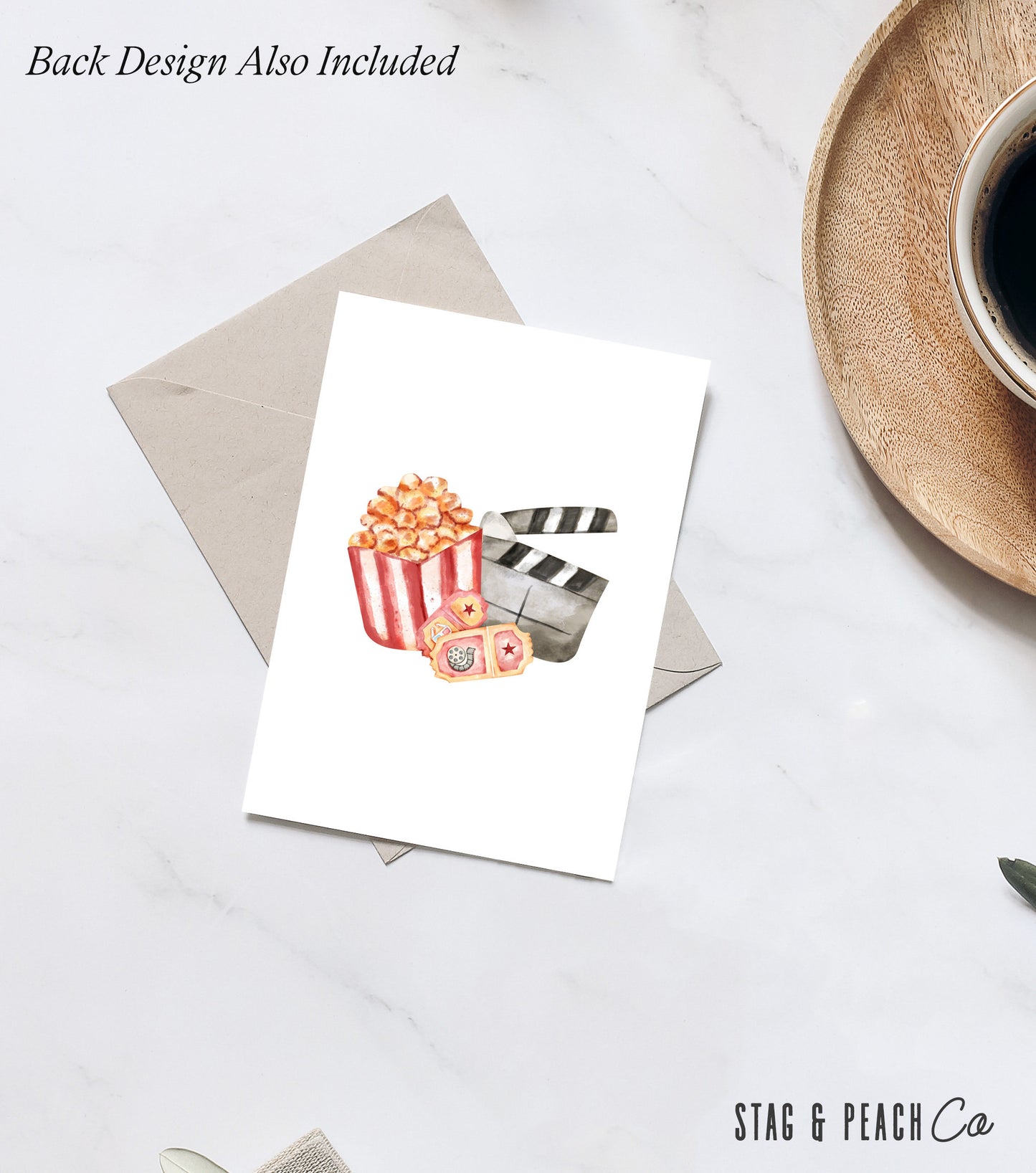 Movie Invitation - Movie Birthday Invitation, Cinema Birthday Invitation, Theater Invitation, Backyard, Kids Party Editable Instant Download