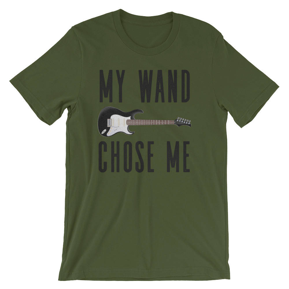 My Wand Chose Me Unisex Shirt - Guitar shirt, Guitar player, Guitar player gift, Bass guitar shirt, Musician gift, Bass player gift