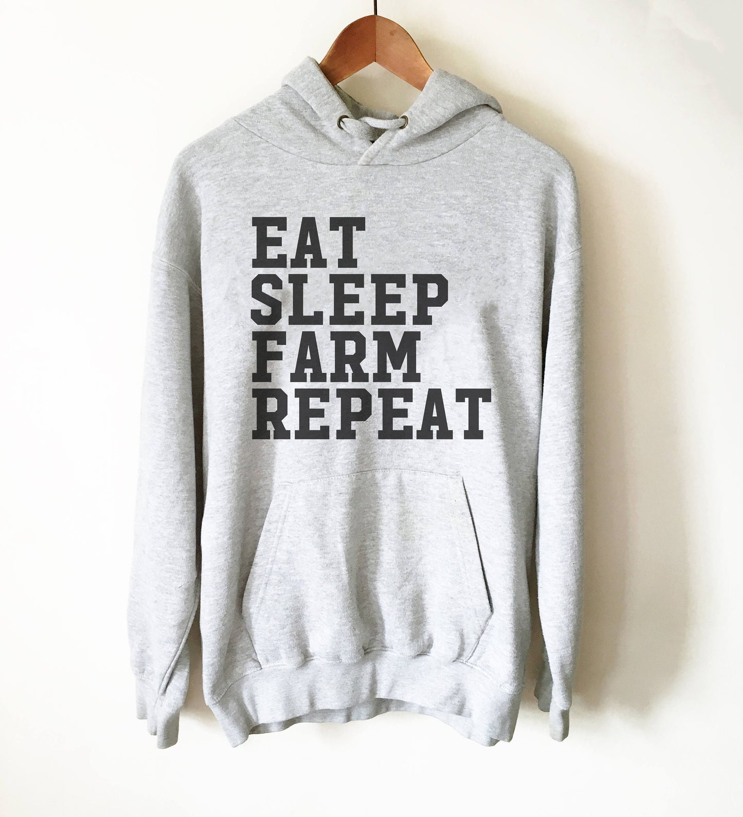 Eat Sleep Farm Repeat Hoodie | Farm Hoodie | Farm shirt | Country Shirt | Farm Wife | Farmer shirt | Farm Life | Farming shirt | Farm girl