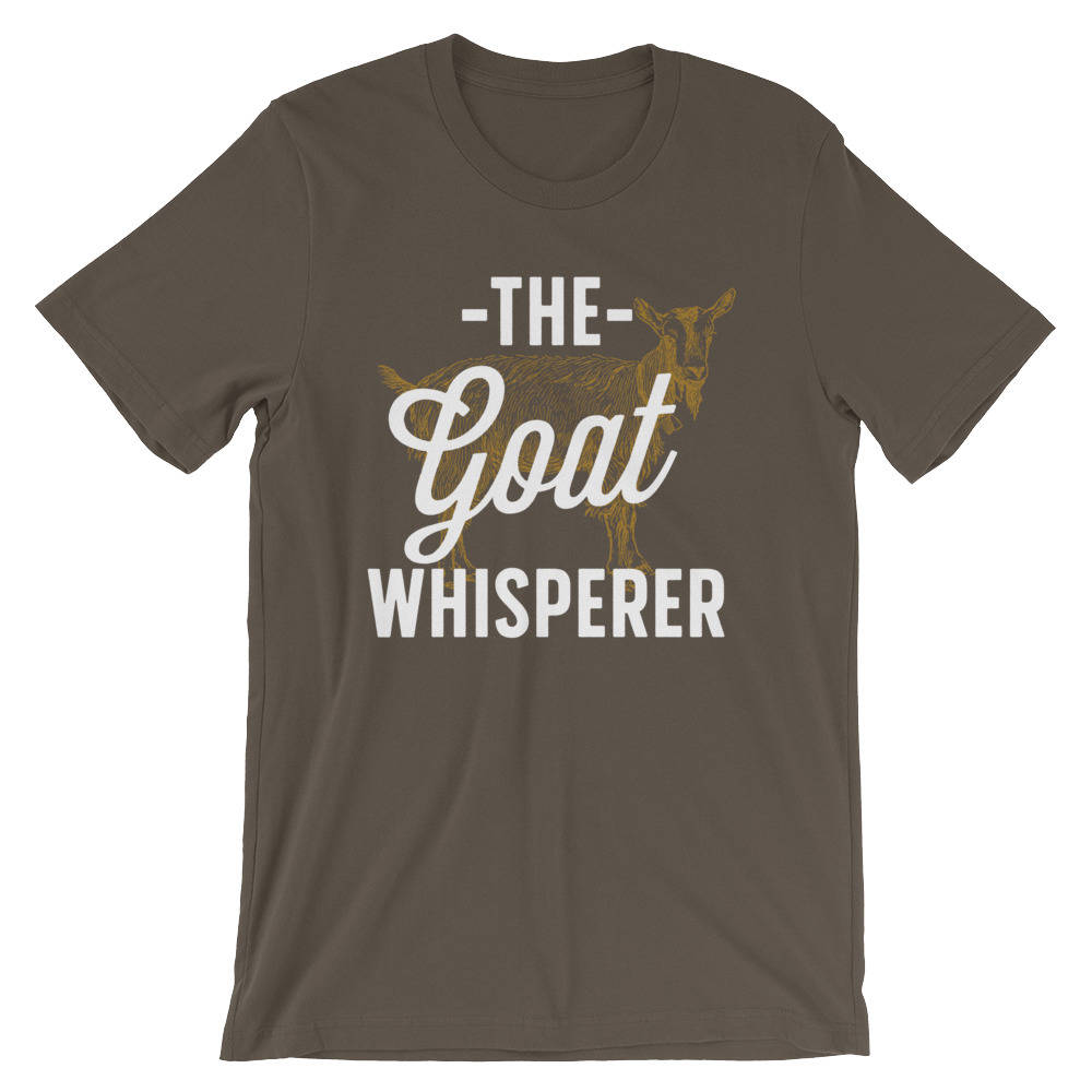 The Goat Whisperer Unisex Shirt - Goat Shirt, Farmers Market Shirt, Farm Shirt, Goat, Show Goat Shirts, Goat TShirt, Farmer Girl Shirt