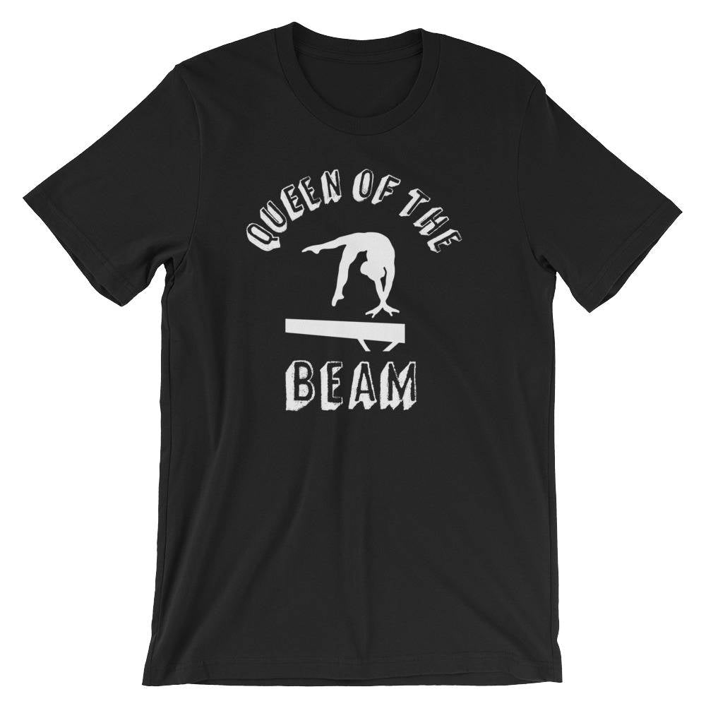 Queen Of The Beam Unisex Shirt - Gymnast shirt, Gymnastics mom shirt, Gymnastics shirt, Gymnastics coach, Gift for gymnast, Gymnastics team