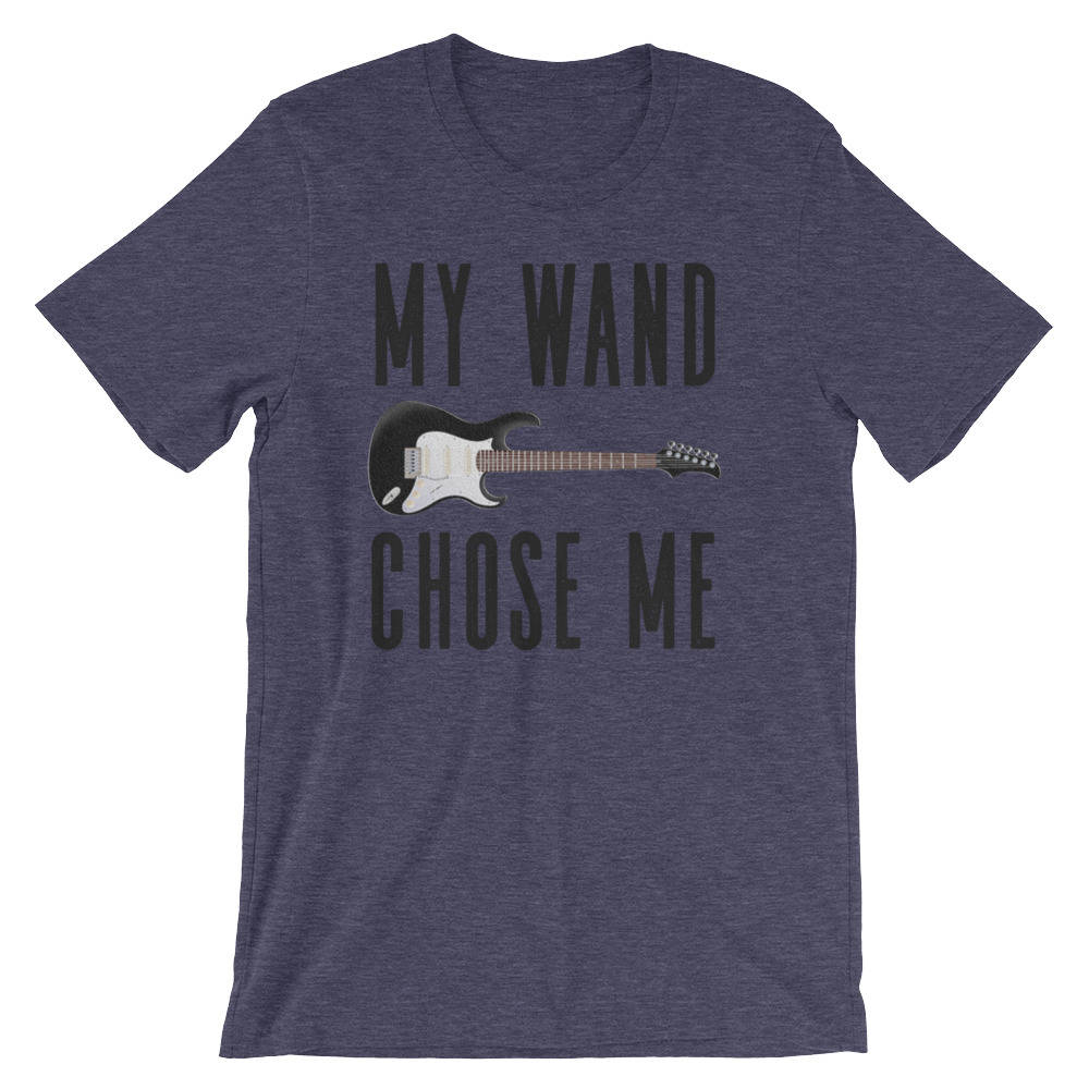My Wand Chose Me Unisex Shirt - Guitar shirt, Guitar player, Guitar player gift, Bass guitar shirt, Musician gift, Bass player gift