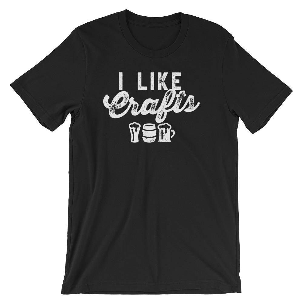 I Like Crafts Unisex Shirt - Beer shirt | Drinking shirt | Craft beer shirt | Beer gift | Home brew shirt | Beer lover | Beer lover gift