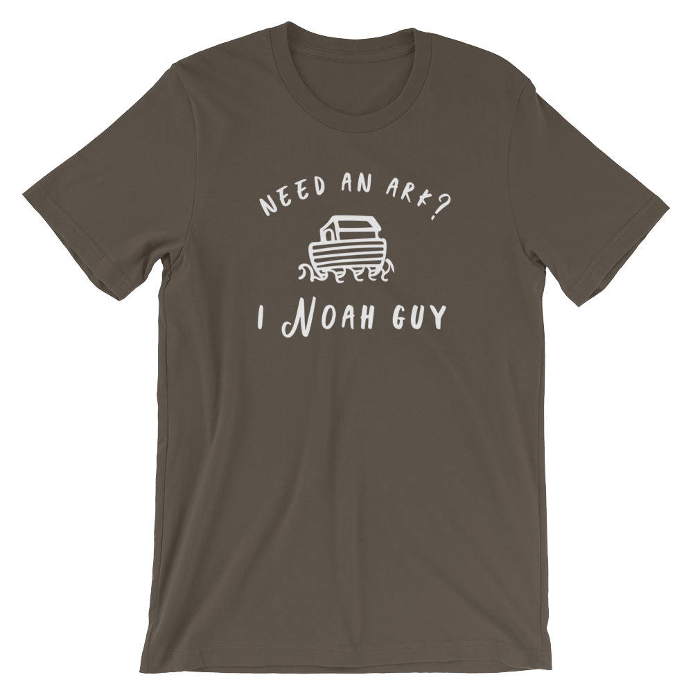 Need An Ark? I Noah Guy Unisex Shirt - Christian Shirts, Funny Christian Shirt, Bible Verse Shirt, Pastor Shirt, Bible Camp Shirt