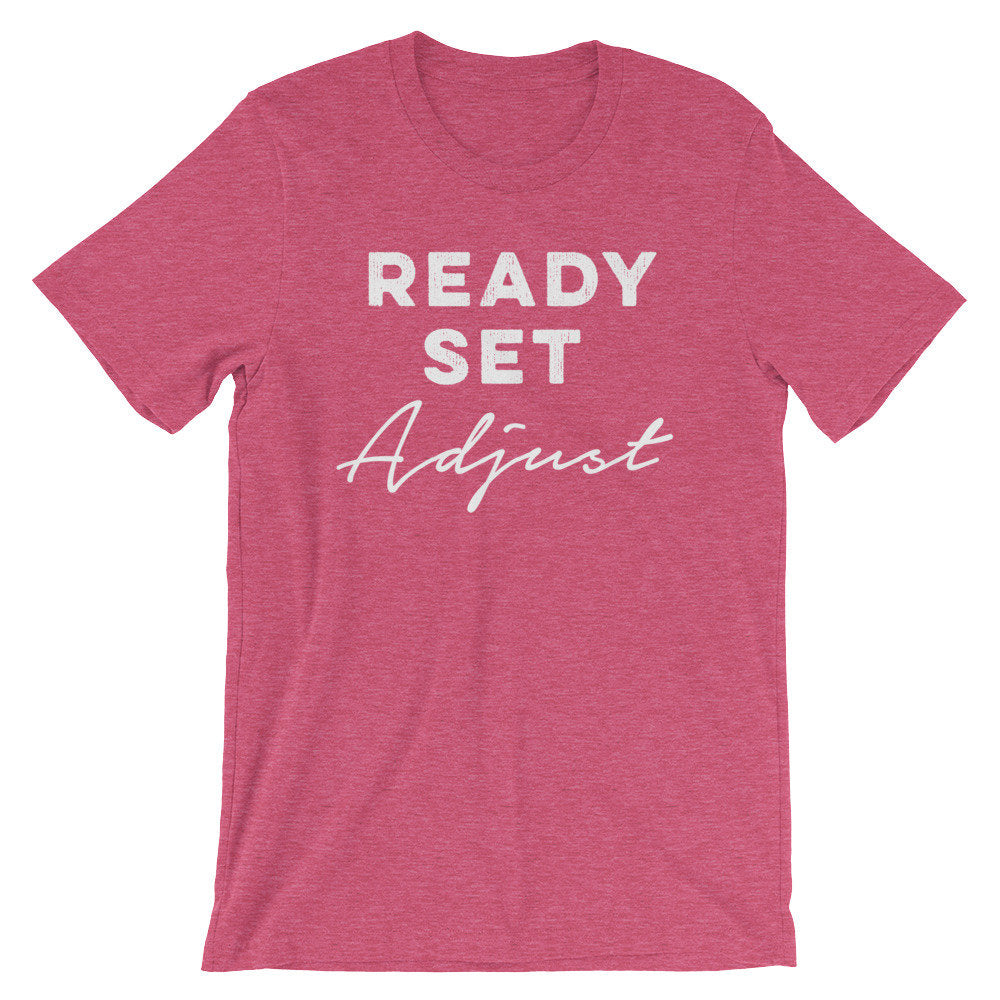 Ready Set Adjust Unisex Shirt - Chiropractor Shirt, Chiropractor Gift, Chiropractor Student, Physical Therapist Shirt, Massage Therapist