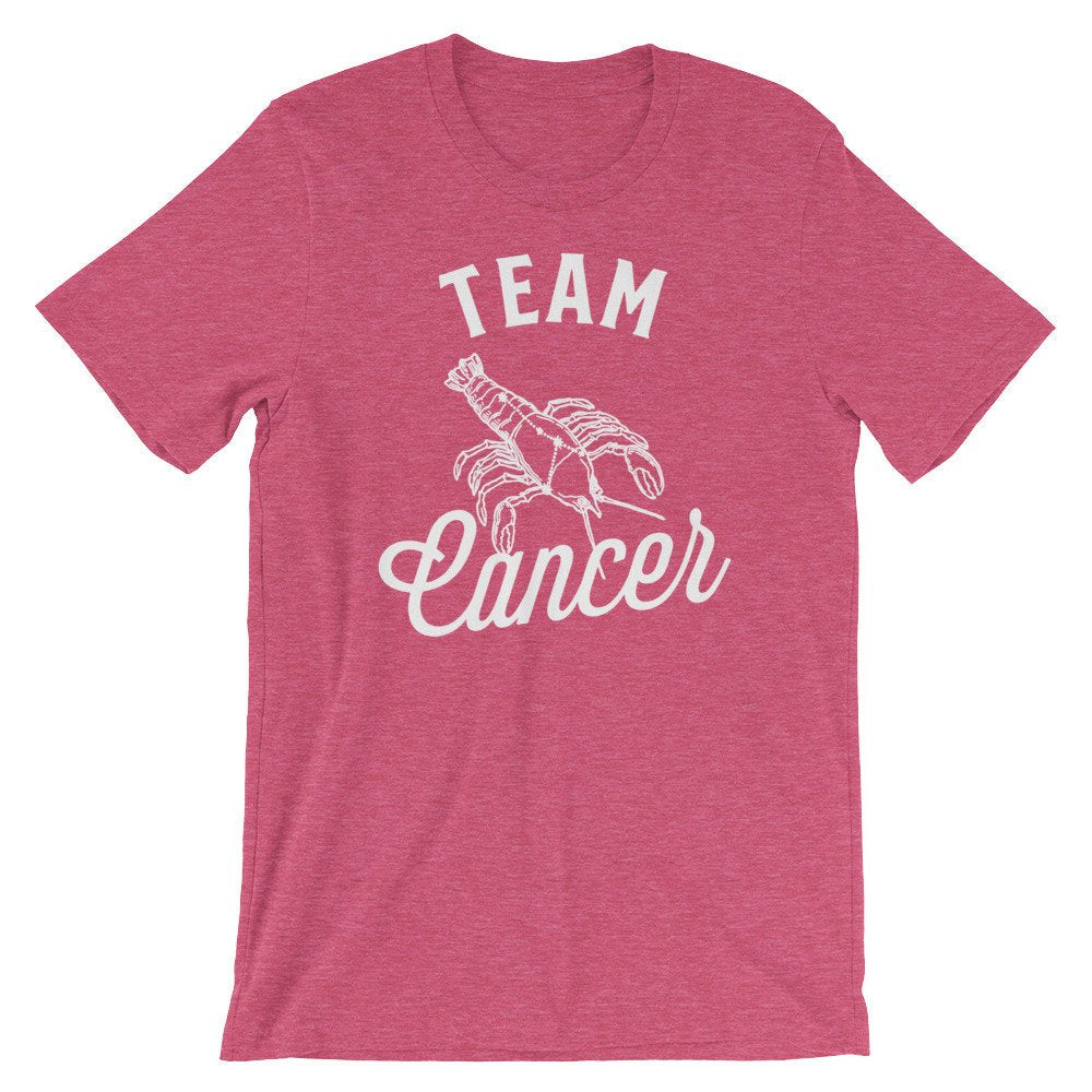 Team Cancer Unisex Shirt - Cancer Zodiac, Astrology Shirt, Astrology Gifts, Constellation, Astronomy Gifts, Horoscope, Zodiac Sign, Zodiac