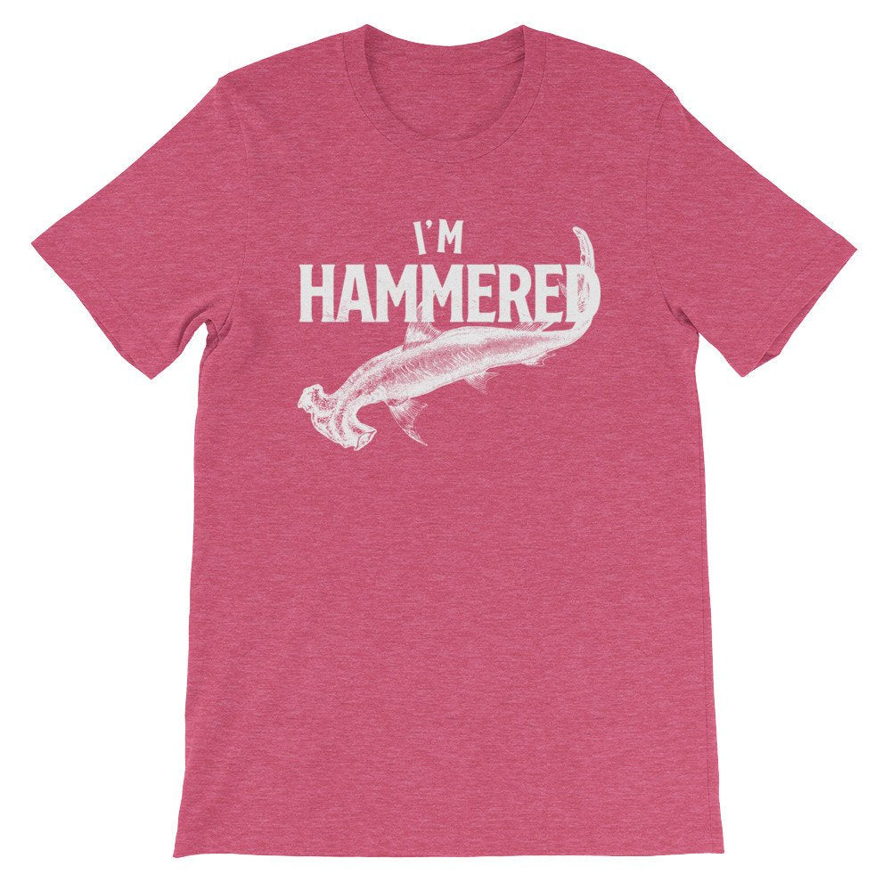 I’m Hammered Unisex Shirt - Shark Shirt, Shark Gift, Shark Birthday, Shark Week Shirt, Sea Life Shirt, Sea Life Gift