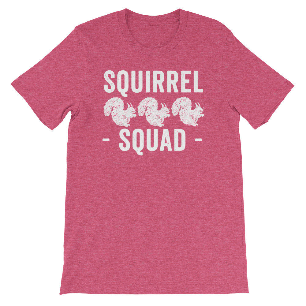 Squirrel Squad Unisex Shirt - Squirrel Shirt, Squirrel Gift, Squirrel Accessories, Squirrel Girl, Squirrel Lover Gift