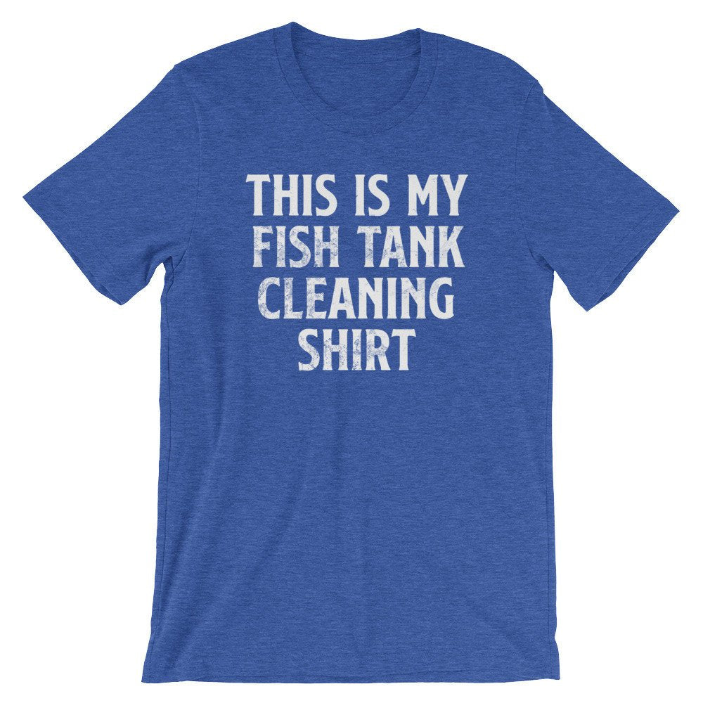 This Is My Fish Tank Cleaning Shirt Unisex Shirt - Aquarium Shirt, Fish Shirt, Fish Lover Gift, Tropical Fish Shirt, Pet Fish, Fish Tank