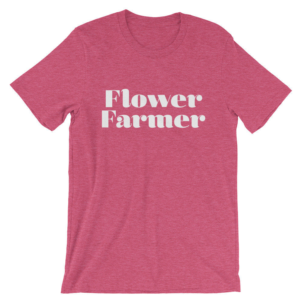 Flower Farmer Unisex Shirt - Florist Shirt, Florist Gift, Flower Arranging Gift, Flower Shirt, Flower Gift, Gardener Shirt, Cultivator Shirt