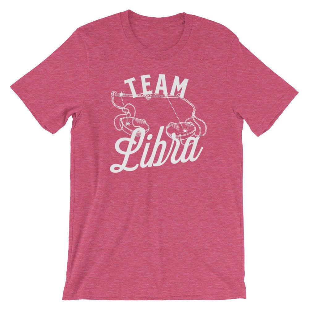 Team Libra Unisex Shirt -Astrology Shirt, Astrology Gifts, Constellation, Astronomy Gifts, Horoscope, Zodiac Sign, Zodiac Shirt, Libra Shirt