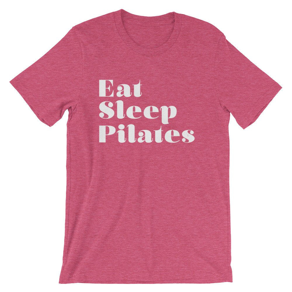 Eat Sleep Pilates Unisex Shirt - Pilates Shirt, Pilates Gift, Pilates Clothes, Pilates Instructor, Pilates Workout