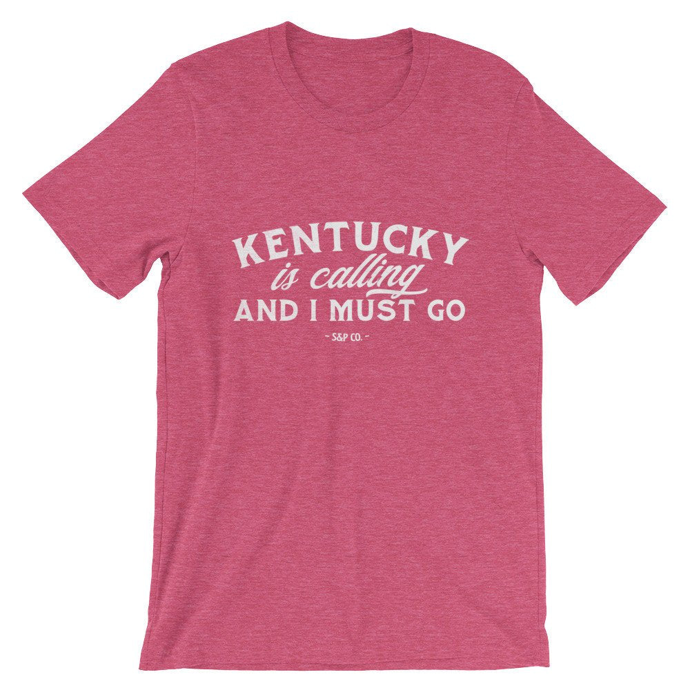 Kentucky Is Calling And I Must Go Unisex Shirt - Kentucky Shirt, Kentucky Gift, Kentucky State Shirt, Kentucky Pride, Southern Shirt