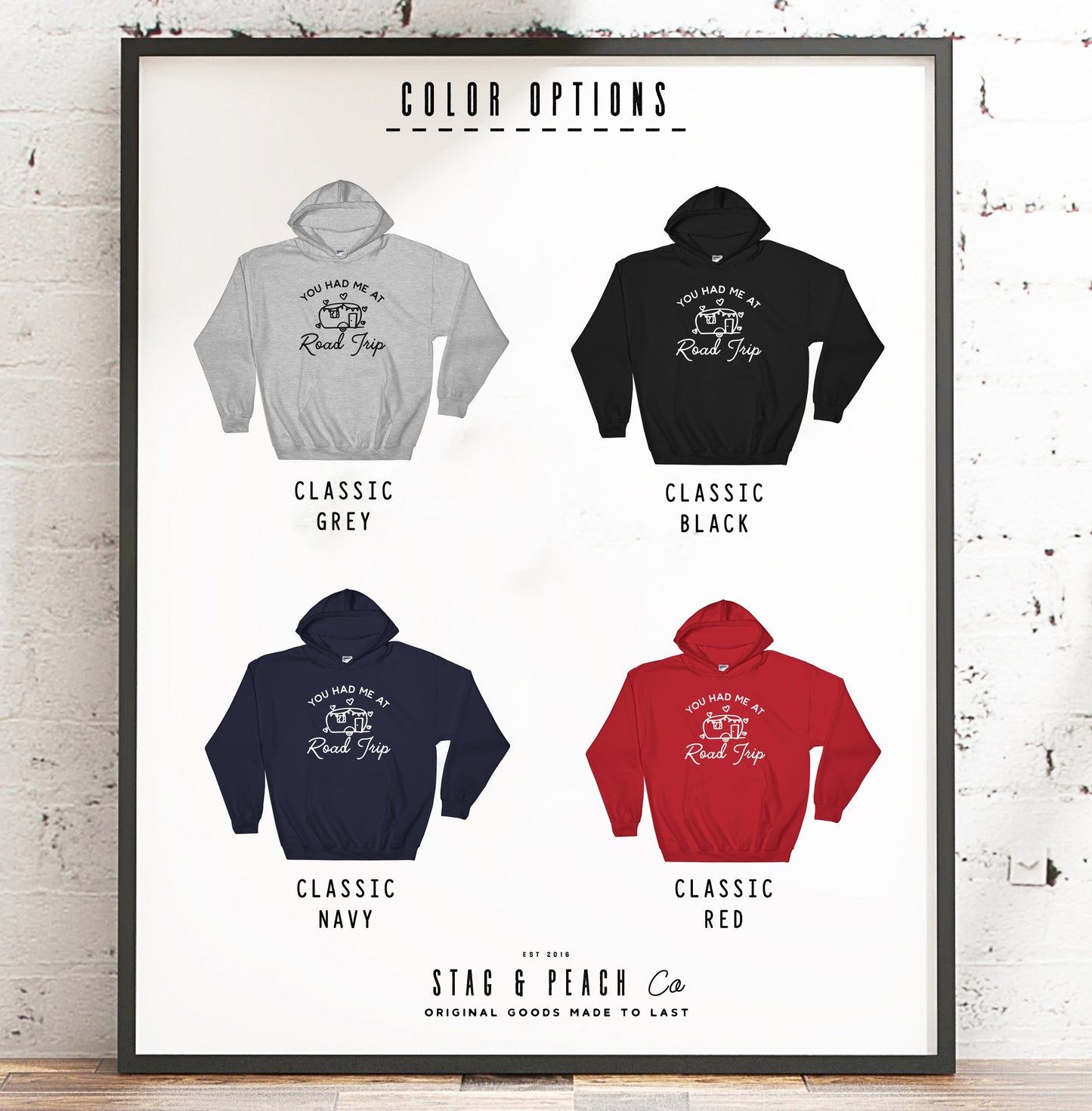 You Had Me At Road Trip Hoodie - Road Trip Shirt, Road Trip Gift, Adventure Shirt, RV Shirt, RV Gift, Travel Shirt, Wanderlust Shirt