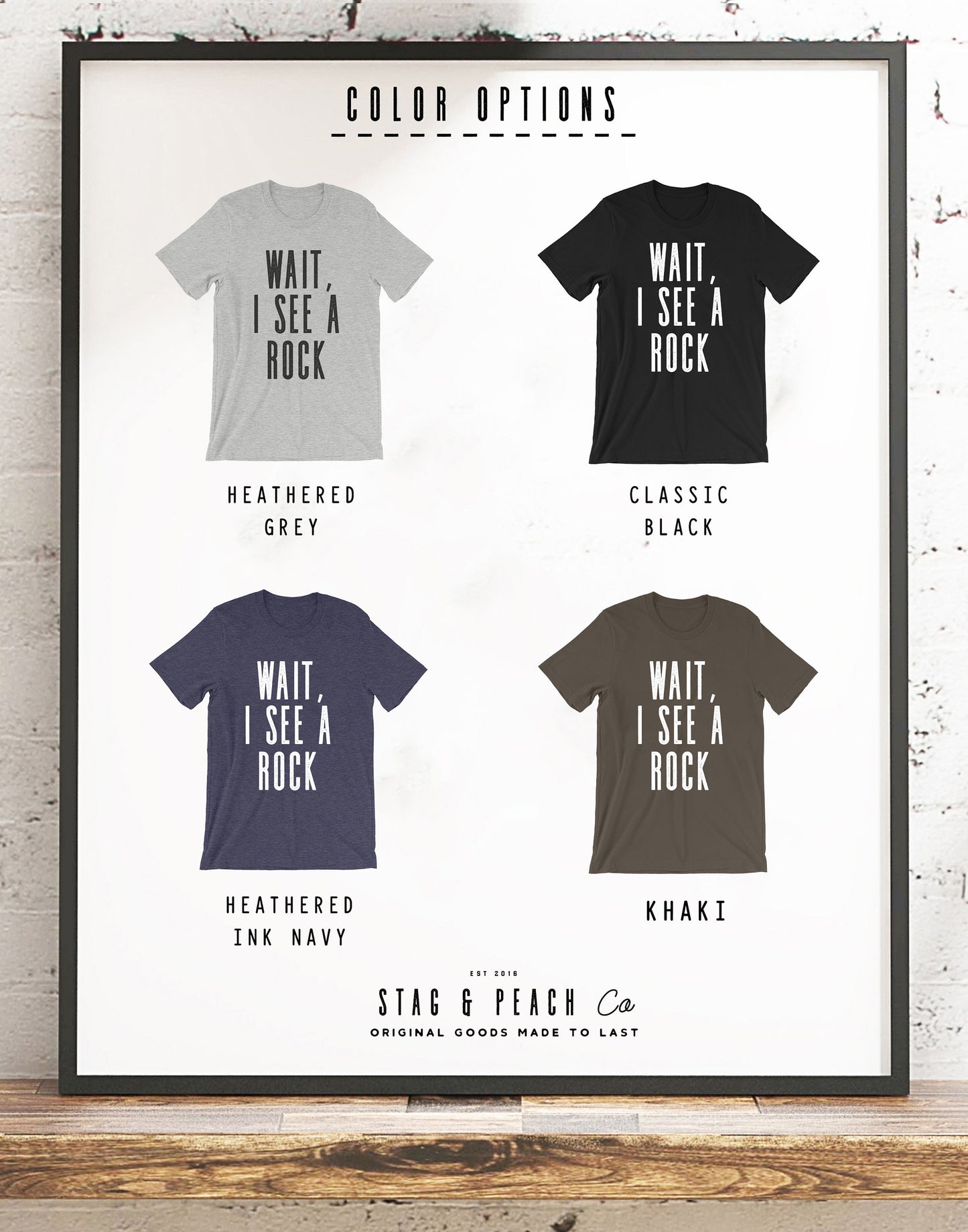 Wait, I See A Rock Unisex Shirt- Geology Shirt, Geologist, Geologist Gift, Geology Professor, Geology Student, Geology Puns, Geologist Shirt