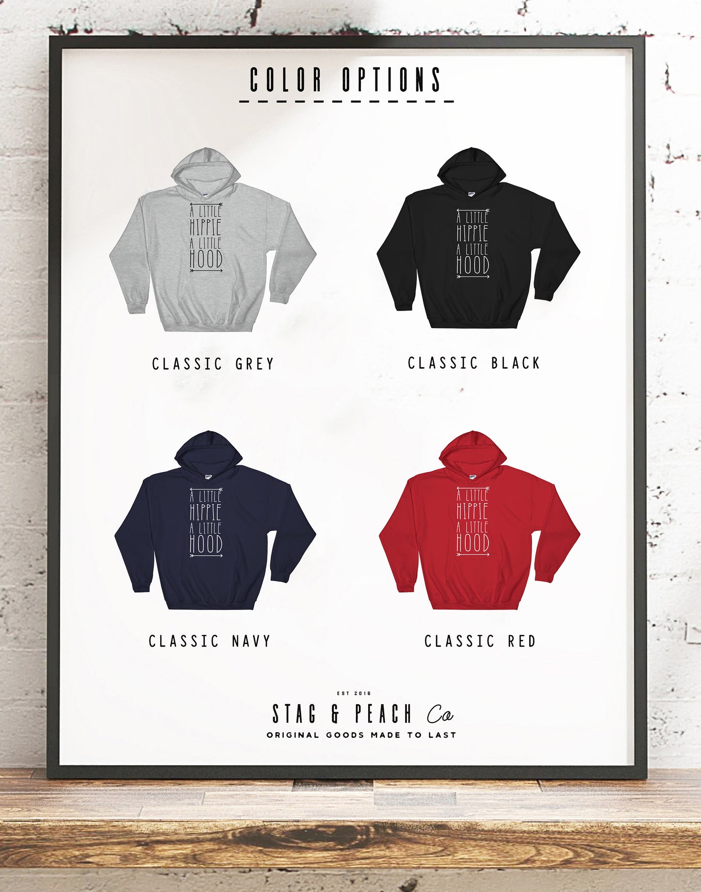A Little Hippie A Little Hood Hoodie