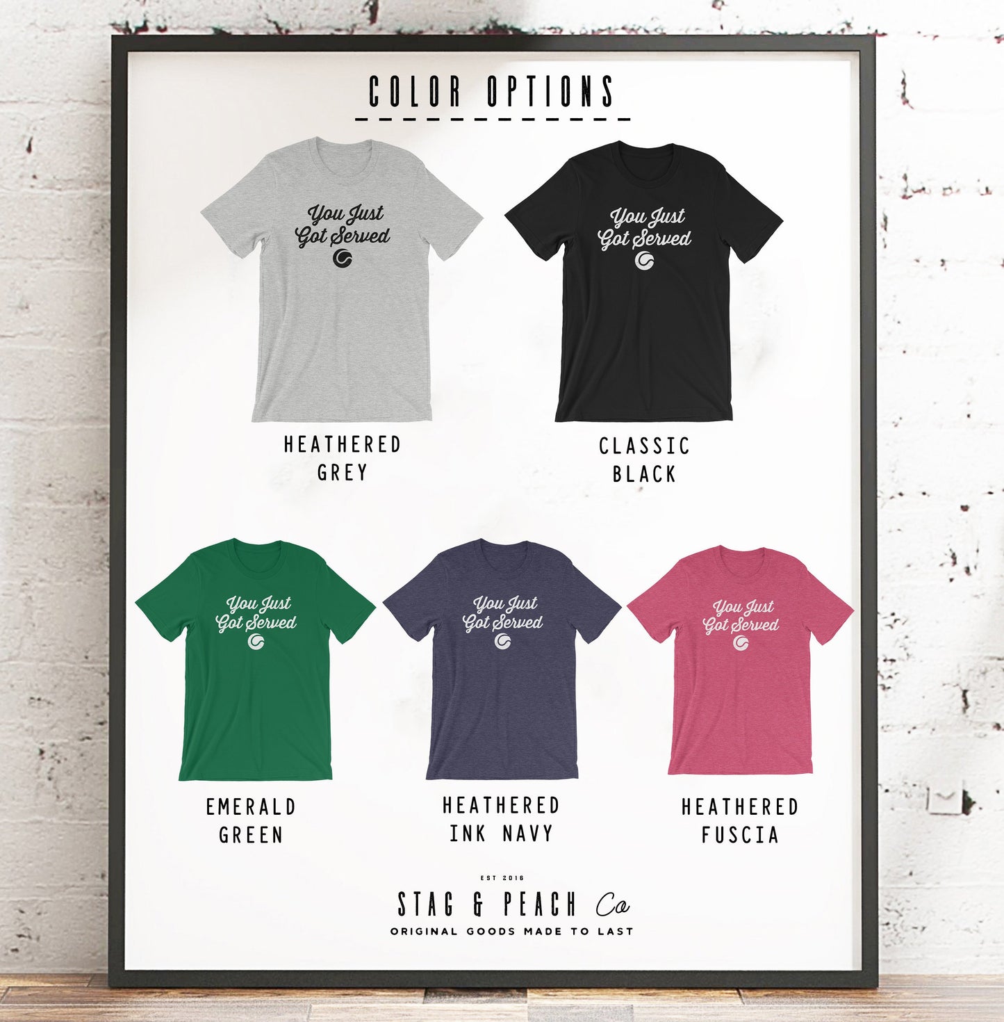 You Just Got Served Unisex Shirt - Tennis Gifts, Tennis T-Shirt, Tennis Coach Gift, Table Tennis, Tennis Player Gift, Tennis Fan