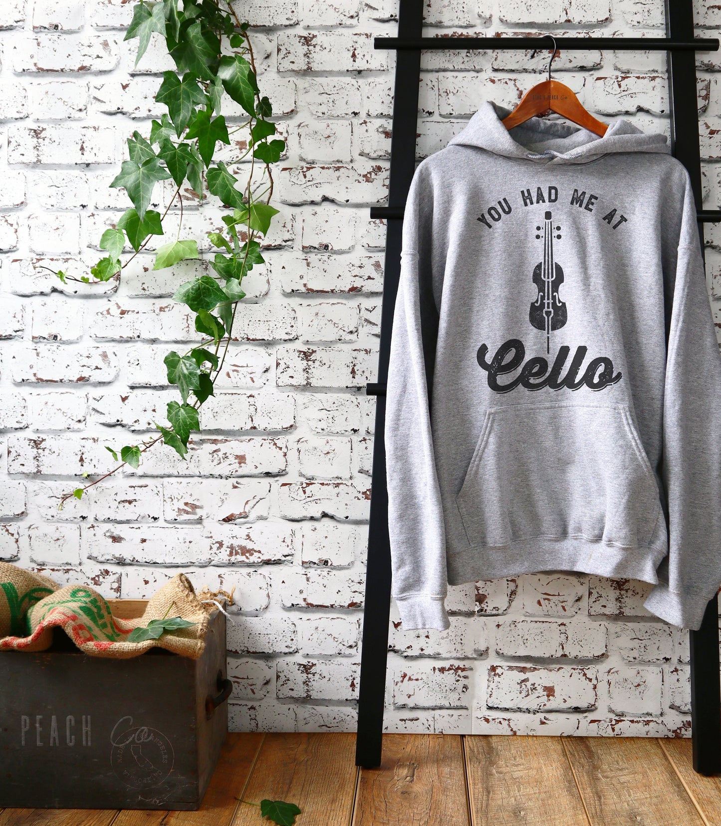 You Had Me At Cello Hoodie - Cello Shirt, Cello Art, Cellist Shirt, Musician Gift, Music Shirt, Music Teacher Gift, Cellist Gift