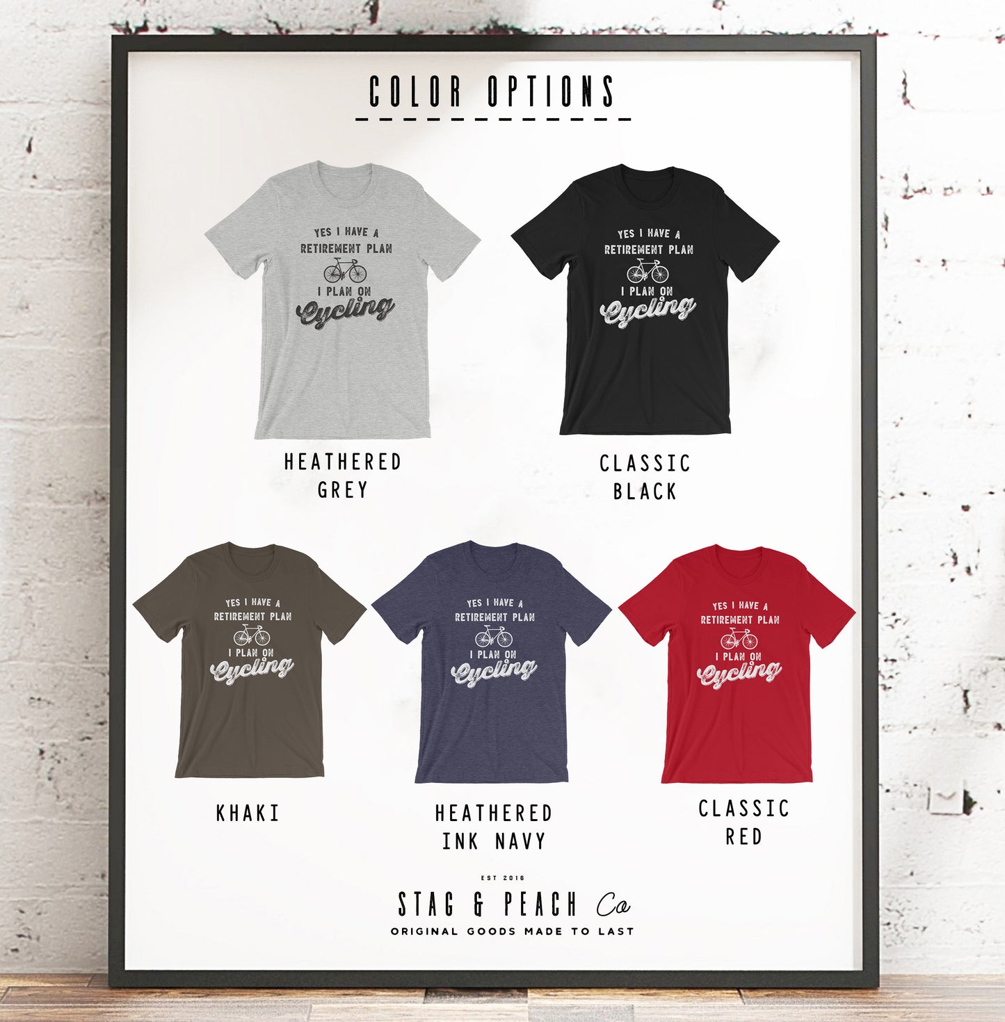 Yes I Have A Retirement Plan I Plan On Cycling Unisex Shirt - Cycling Shirt, Cyclists Gift, Bicycle Shirt, Cycle Shirt, Retirement Shirt