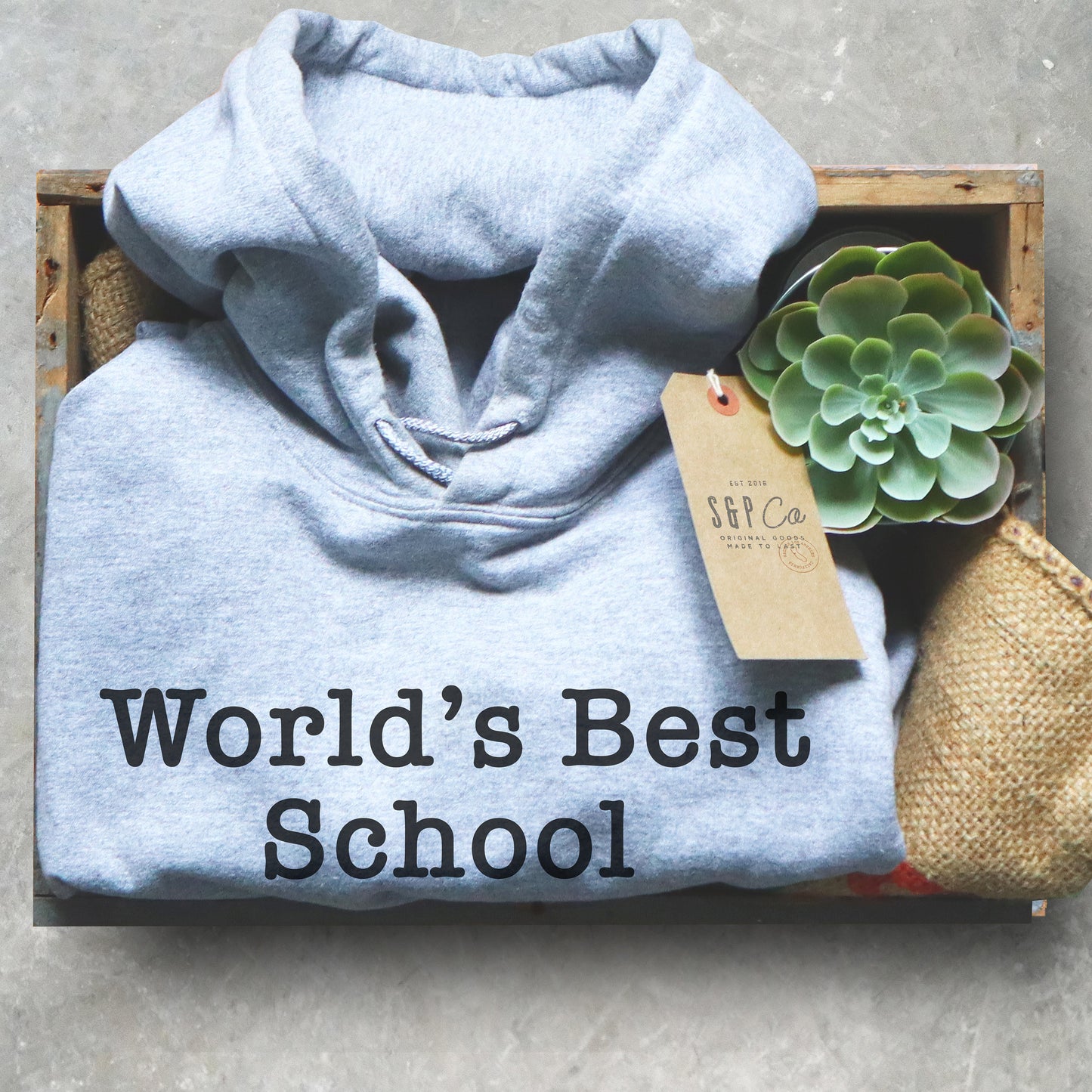World’s Best School Secretary Hoodie - School Secretary Shirt, School Secretary Gift, Secretary Shirt, End Of School Gift, Back To School