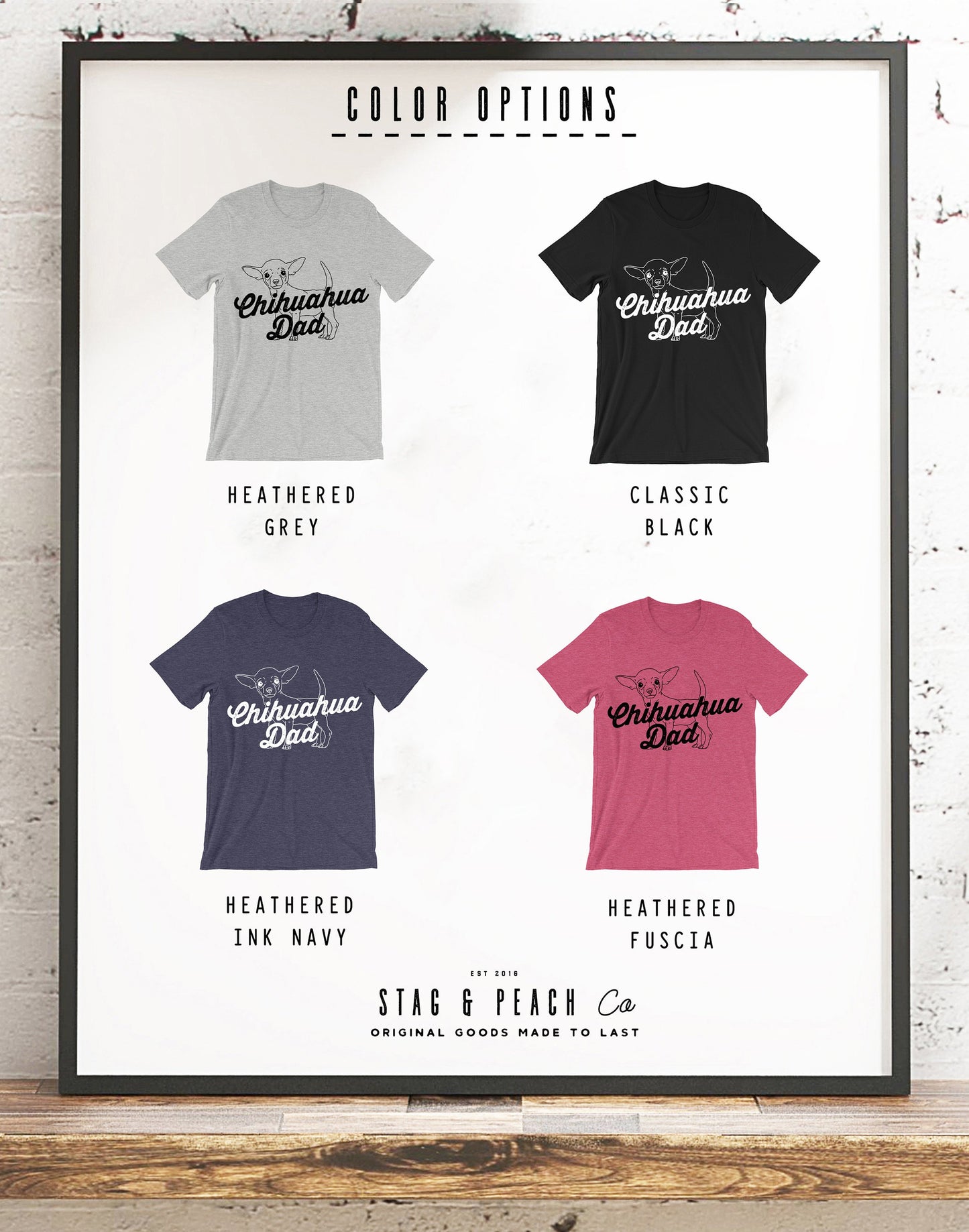 Chihuahua Dad Unisex Shirt-