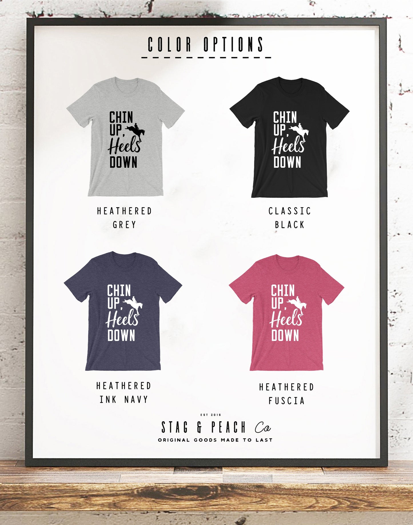 Chin Up, Heels Down Unisex Shirt - Horse riding shirt, Horse shirt, Equestrian shirt, Equestrian gift, Horseback riding, Horse lover gift