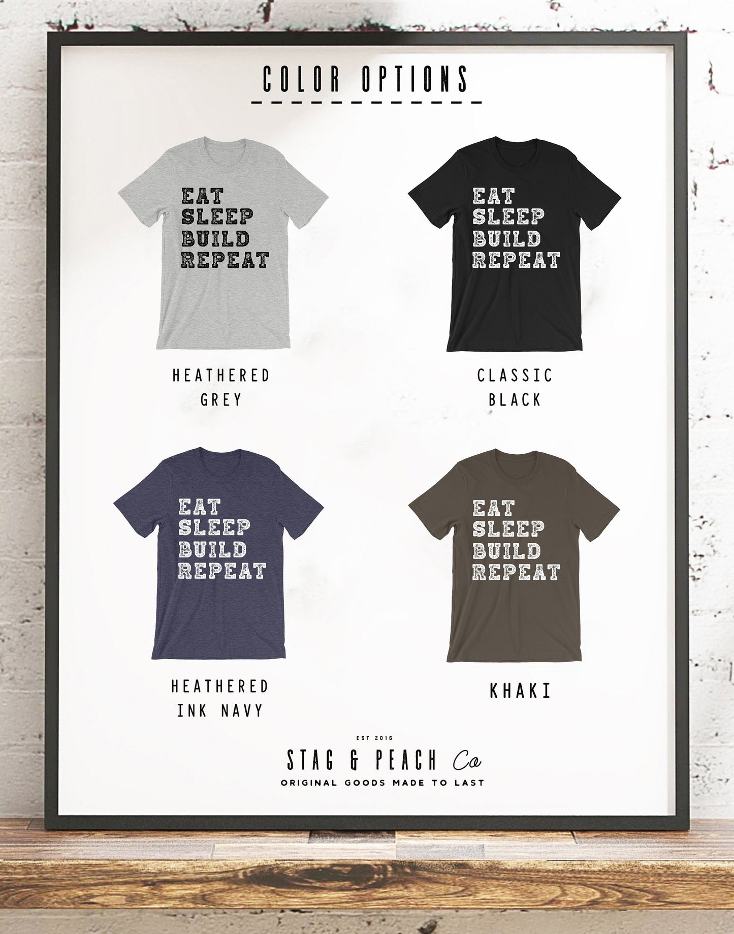 Eat Sleep Build Repeat Unisex Shirt - Construction Shirt, Contractor Shirt, Construction Party, Builder Shirt, Fathers Day Shirt