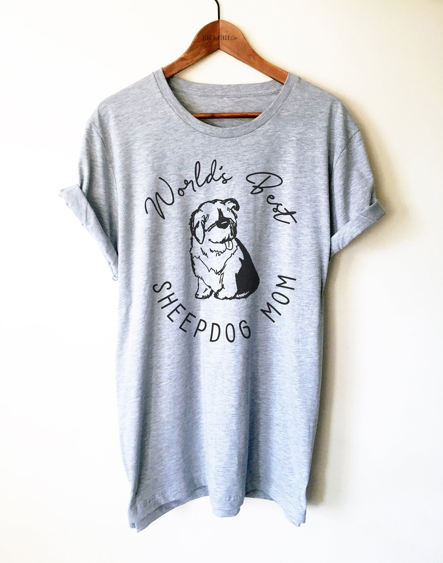 World’s Best Sheepdog Mom Unisex
