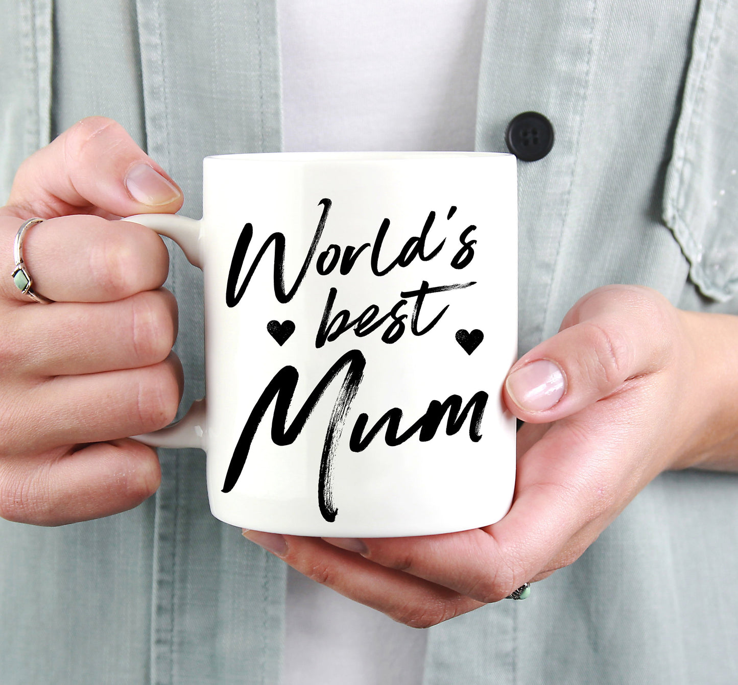 World's Best Mom Mug - Mothers Day Gift, Mommy Mug, Gift From Daughter, Gift From Son, New Mom Coffee Mug, Mama Mug, Birthday Gift For Mom