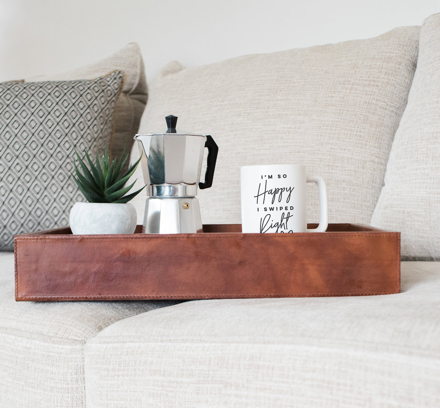I'm So Happy I Swiped Right Mug - Boyfriend and Girlfriend Gift, Matching Couples Coffee Mugs, Anniversary Gift, Mr & Mrs Mugs, Wedding Mugs