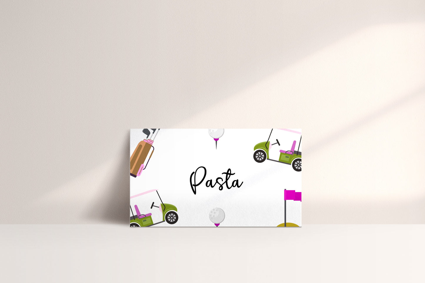 Golf Food Labels - Golf Food Tent Girls, Golf Birthday Party Decor, Golfing Birthday, Golf Theme Girls, One, Golf Editable Instant Download