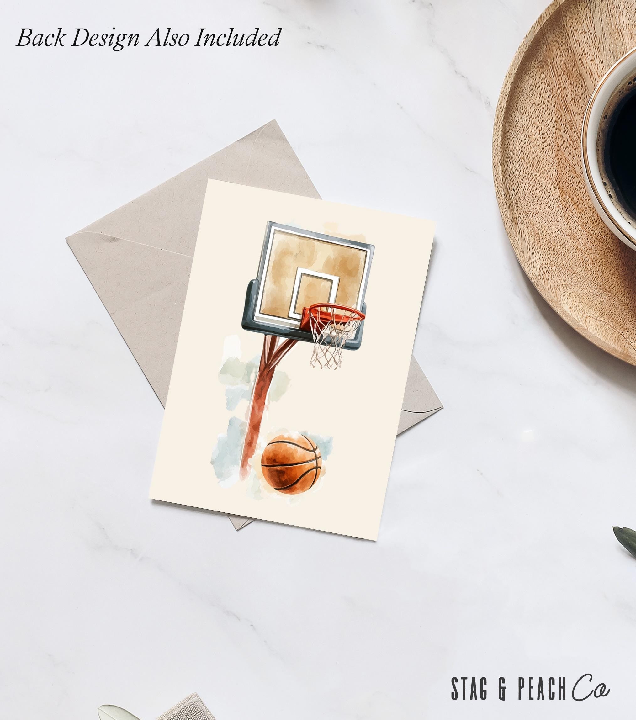 Basketball Baby Shower Invitation | Printable Sports Baby Shower InviteTemplate | Editable Digital Invite for Boy or Gender Neutral Party