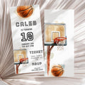 Basketball Ticket Birthday Invitation Template- Basketball Birthday Invite, Sports Ticket Invite, Basketball Birthday Boy, Instant Download