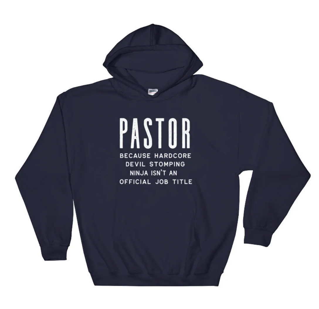 Pastor Hoodie - Pastor Shirt, Pastor Gift, Christian T Shirt, Minister Shirt, Pastor Appreciation, Gift For Pastor, Christian T-Shirt