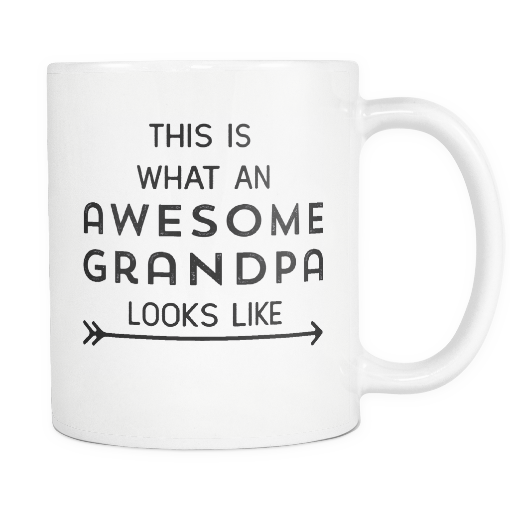 Awesome Grandpa Mug – Grandpa Gift, Father's Day Mug