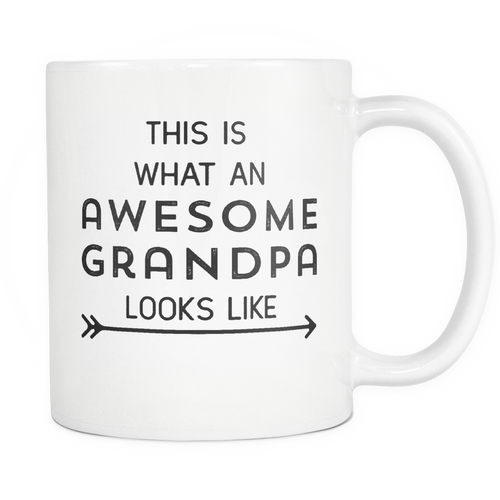 Awesome Grandpa Mug – Grandpa Gift, Father's Day Mug