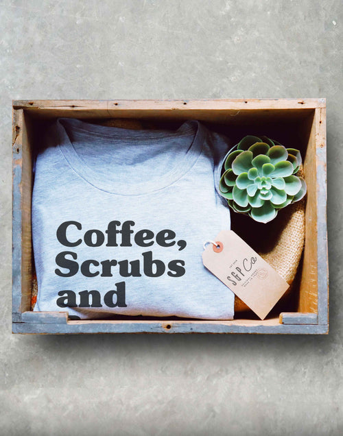 Coffee Scrubs Rubber Gloves Short-Sleeve Unisex T-Shirt