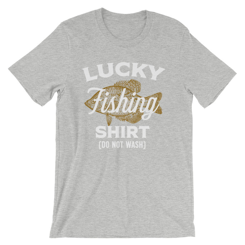 Lucky Fishing Shirt | Fishing Gift | Fisherman | Fisherman shirt | fishing gifts | funny fishing shirt | Fly Fishing | Gift for dad | - Stag & Peach Co