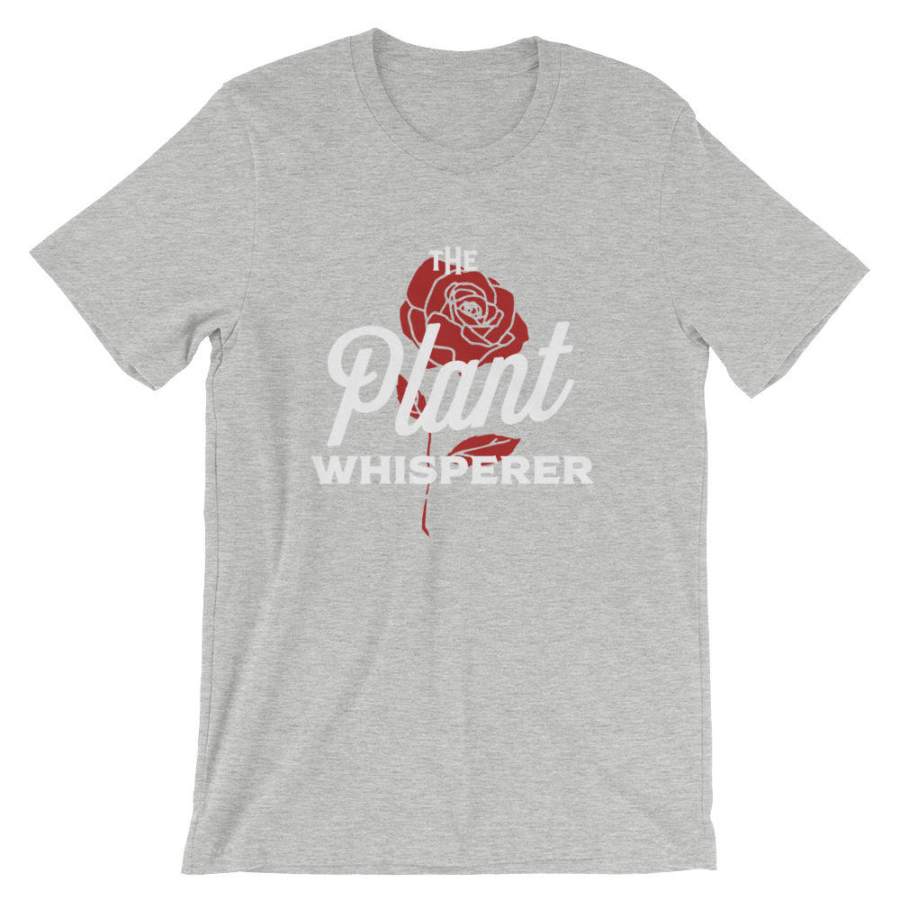 The Plant Whisperer Unisex T-Shirt - Gardening Shirt - Gardener Gift - Plant Shirt - Funny Sayings - Novelty Gift - Graphic T-Shirt - Stag & Peach Co