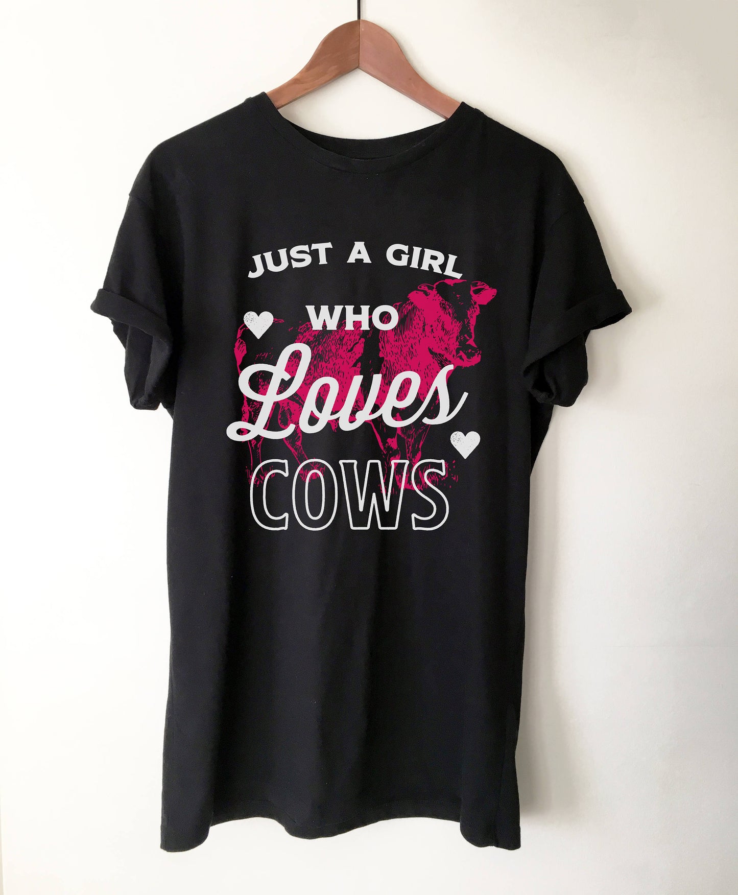 Just A Girl Who Loves Cows Unisex