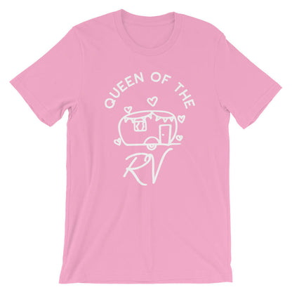 Queen Of The RV Unisex Shirt, Camping Shirt, Happy camper shirt, Camper Gift, Funny RV Shirt, RV shirt, Camper shirt