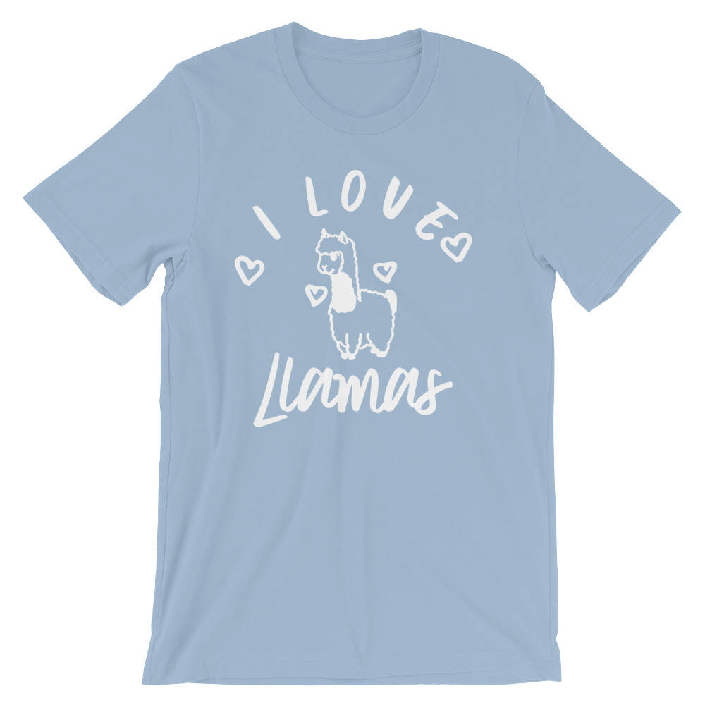 I Love Llamas Unisex Shirt |