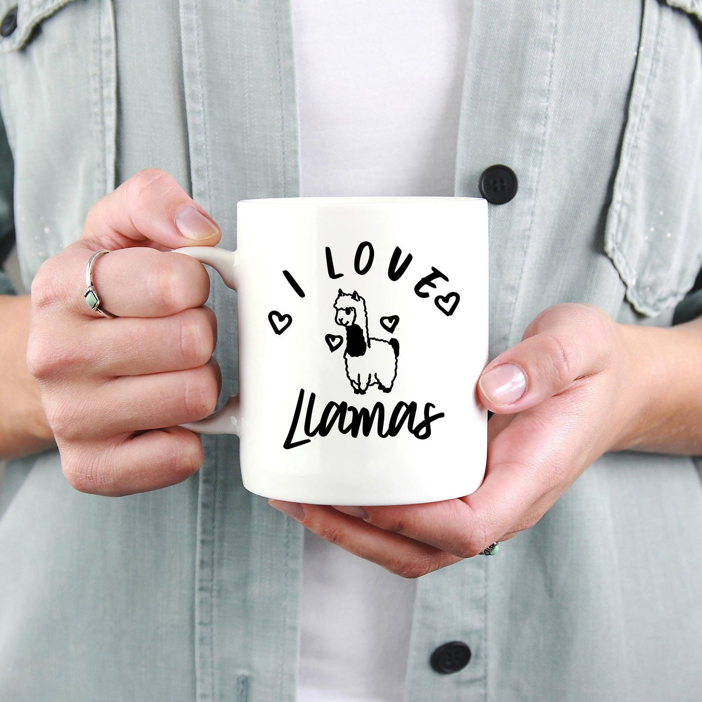 I Love Llamas Mug | Llama Mug |