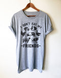 I Don't Eat My Friends Unisex Shirt | Vegan shirt | Cute Vegan Shirt | Funny Vegan shirt | Vegan gift | Plant based shirt | Vegan tee - Stag & Peach Co