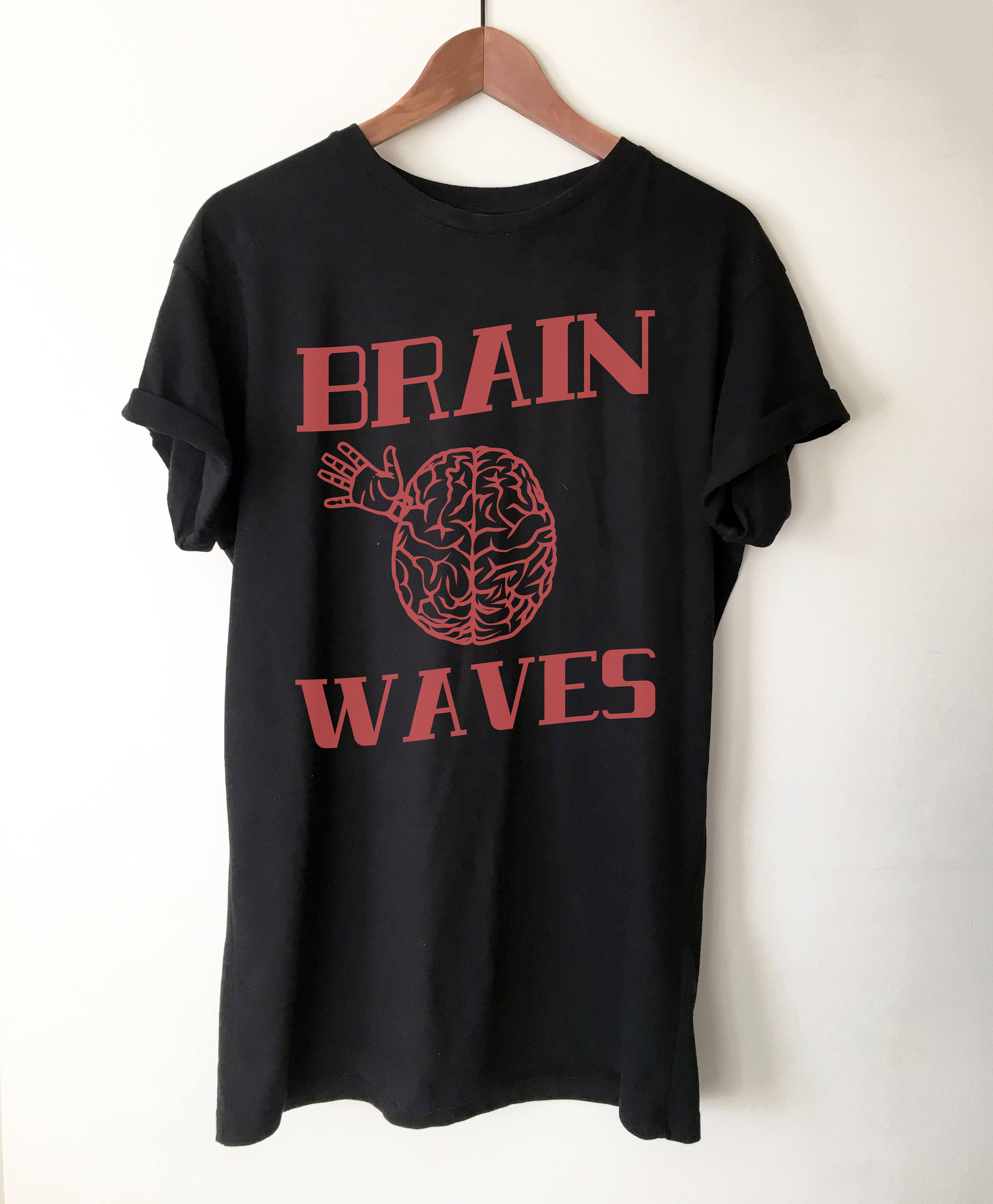 Brain Waves Unisex Shirt - Science shirt, Science gift, Funny science shirt, Surgeon shirt, Science teacher gift, Surgeon gift, Geek shirt