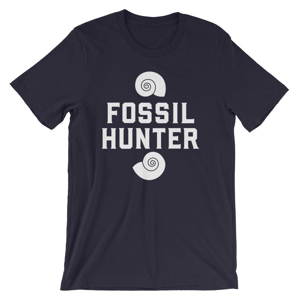 Fossil Hunter Unisex Shirt - Fossil hunting, Fossil gift, Paleontology shirt, Dinosaur shirt, Paleontologist gift, Geology shirt, Geologist, - Stag & Peach Co