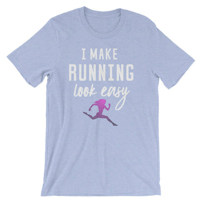 I Make Running Look Easy Unisex Shirt - Running shirt, Marathon shirt, Funny running shirt, Running gifts, Marathon shirts , Half marathon