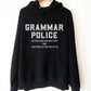 Grammar Police Hoodie - book lover - book lover gift - bookworm gift - bibliophile - Grammar Vocabulary Punctuation