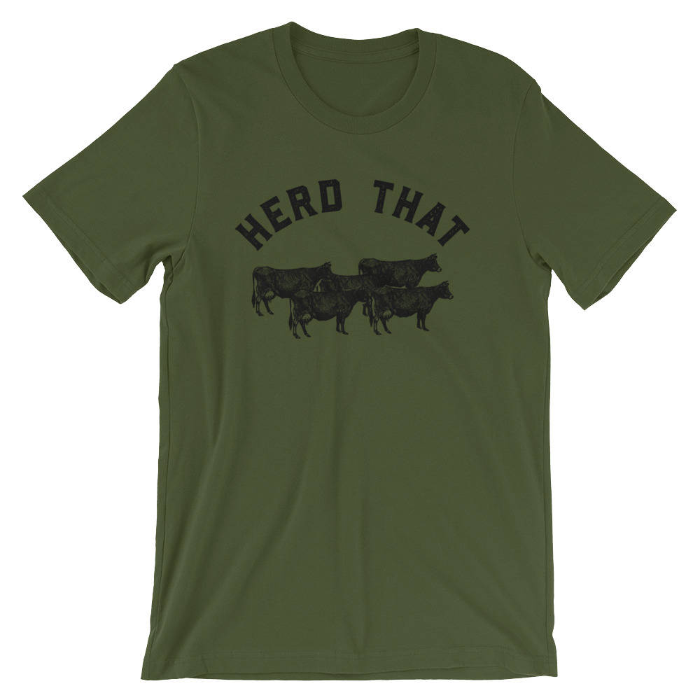 Herd That Unisex Shirt - | Farm shirt | Country Shirt | Farm Wife | Farmer shirt | Farm Life | Farming shirt | Farm girl | Cowboy - Stag & Peach Co